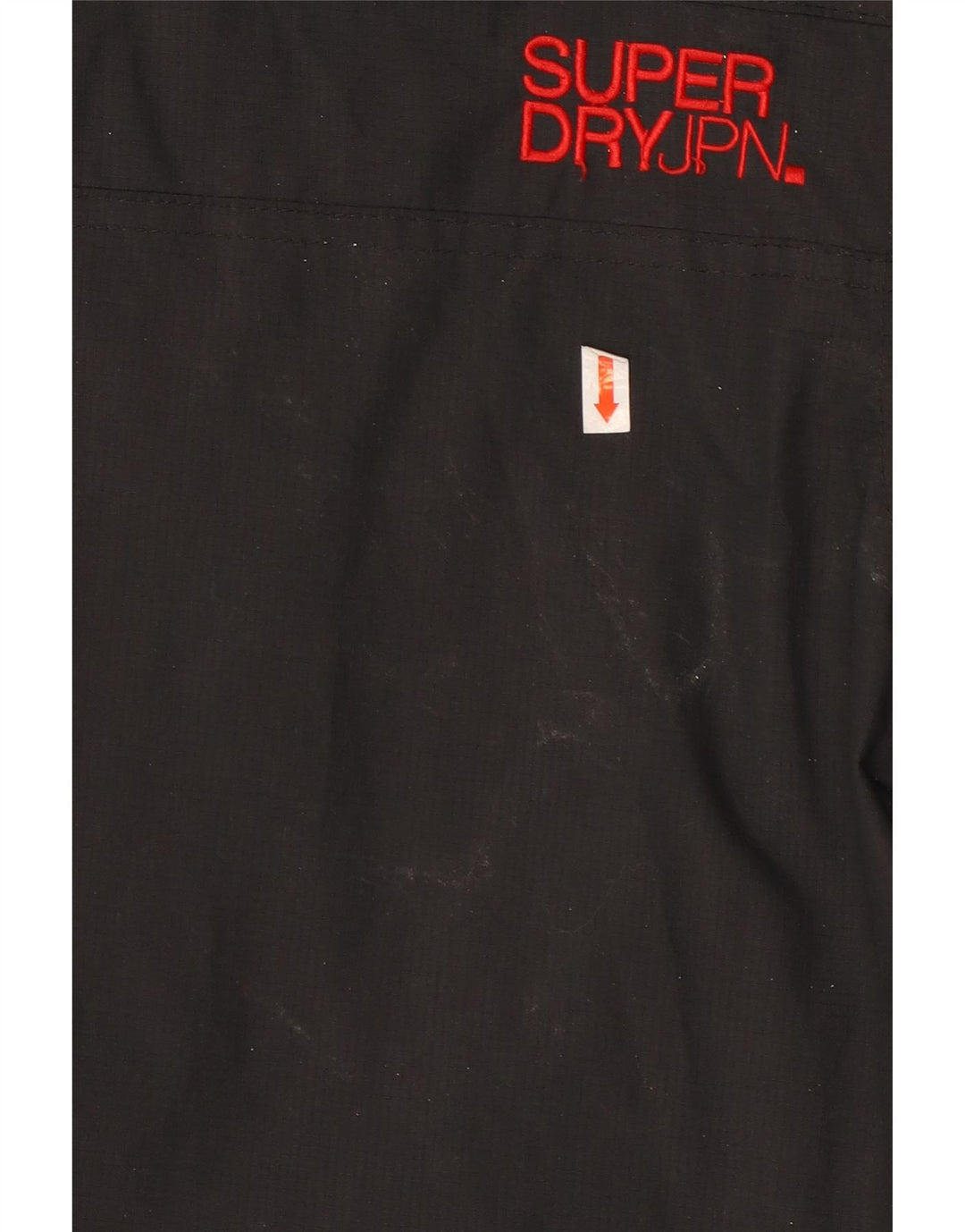 Γυναικείο Μπουφάν SUPERDRY Windbreaker UK 18 XL Μαύρο νάιλον