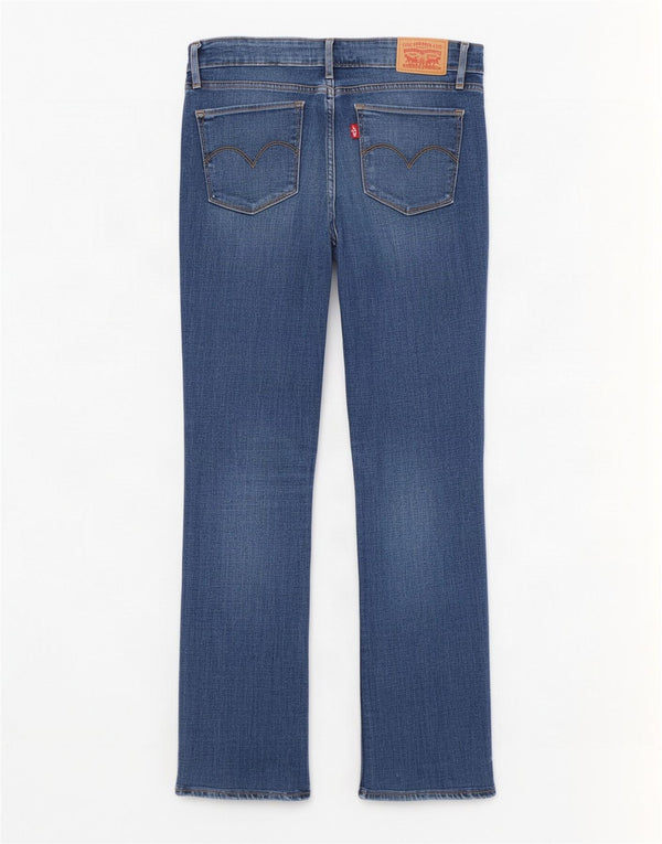 Levi's Womens 715 Bootcut Jeans W29 L32 Μπλε βαμβακερό