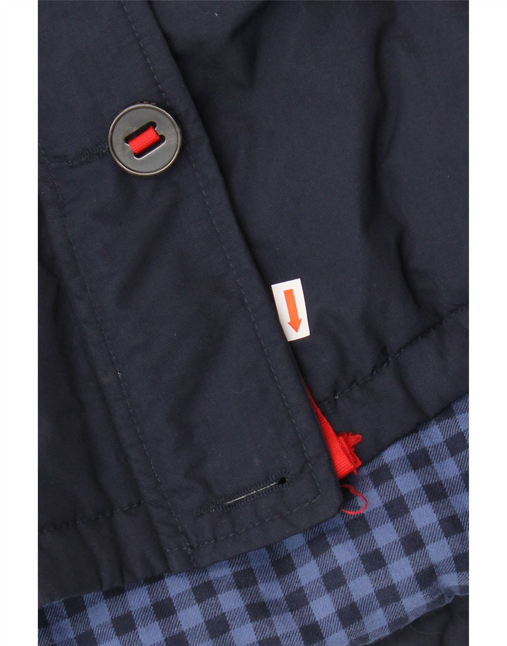 Γυναικείο μπουφάν Parka με κουκούλα Fat Face UK 14 Medium Navy Blue Nylon
