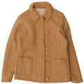 Marks & Spencer Γυναικείο φλις μπουφάν υπερμεγέθη UK 10 Small Beige Polyester