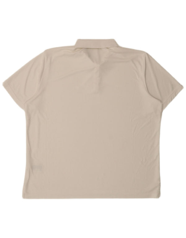 Adidas Ανδρικό πουκάμισο Polo 2XL Λευκό Πολυεστέρας