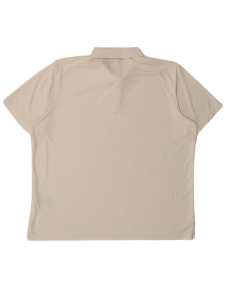 Adidas Ανδρικό πουκάμισο Polo 2XL Λευκό Πολυεστέρας