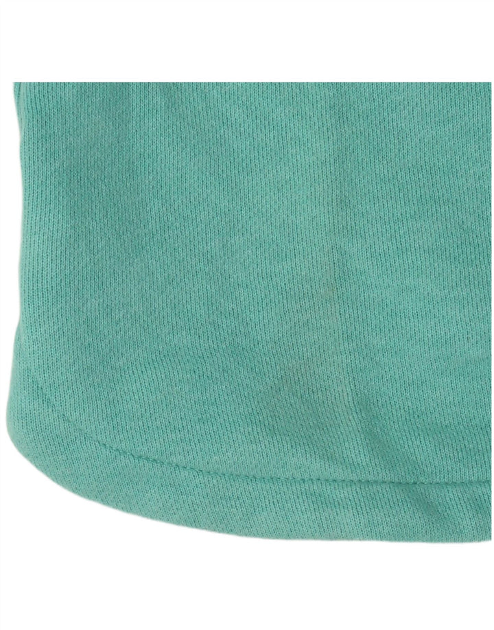 IZOD Γυναικεία φούτερ υπερμεγέθη Jumper UK 18 XL Τυρκουάζ βαμβακερό