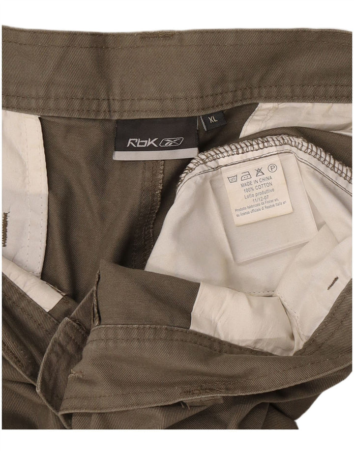 Ανδρικό σορτς Cargo Reebok XL W38 Χακί Βαμβακερό