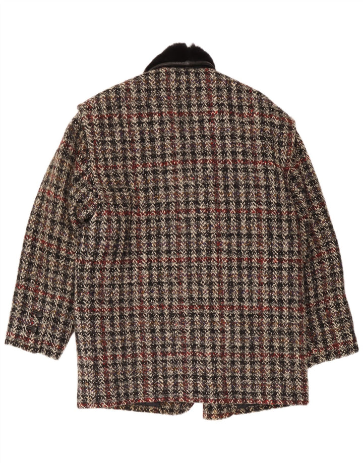 Breco's Mens Double Breasted Blazer Jacket IT 48 Medium πολύχρωμο Check