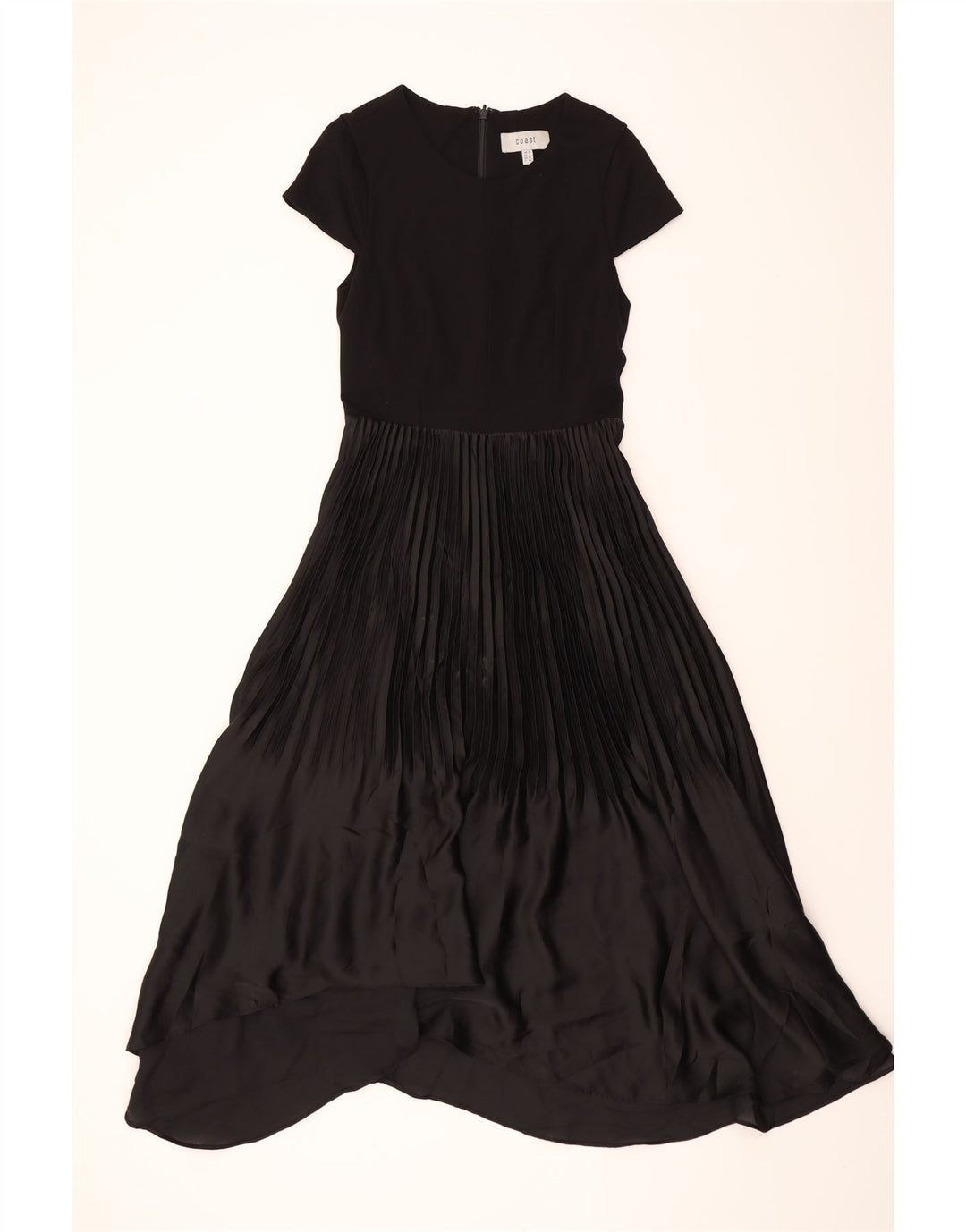 COAST Womens Maxi Dress UK 10 Small Black Viscose Vintage Coast and Second-Hand Coast from Messina Hembry 