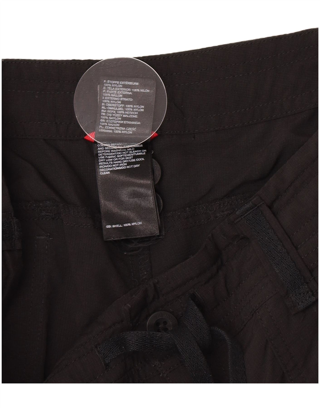 Γυναικείο Casual σορτς North Face US 8 Medium W30 μαύρο νάιλον