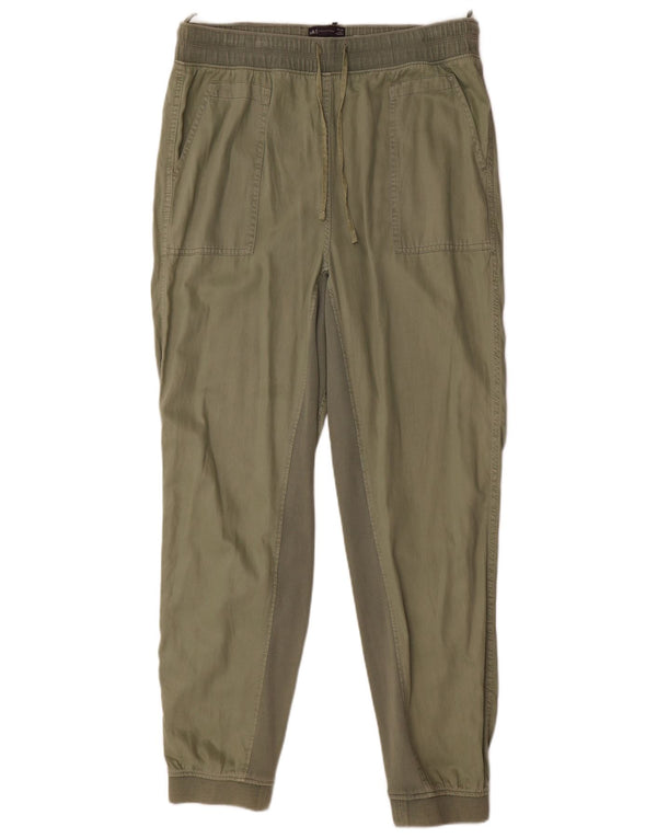 Marks & Spencer Γυναικεία Joggers Παντελόνια Chino UK 16 Large W36 L32 Khaki