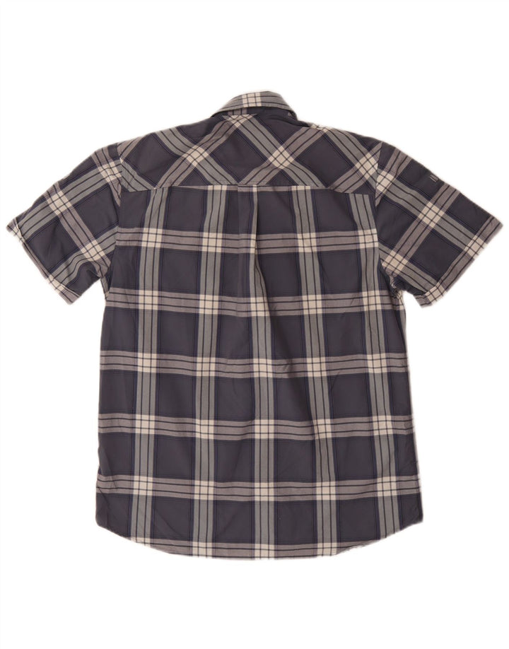 Ανδρικό κοντομάνικο πουκάμισο Rohan Small Blue Check Polyamide