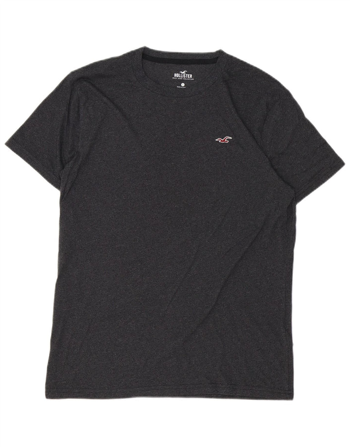 Ανδρικό T-Shirt HOLLISTER Top Μικρό Γκρι Βαμβακερό