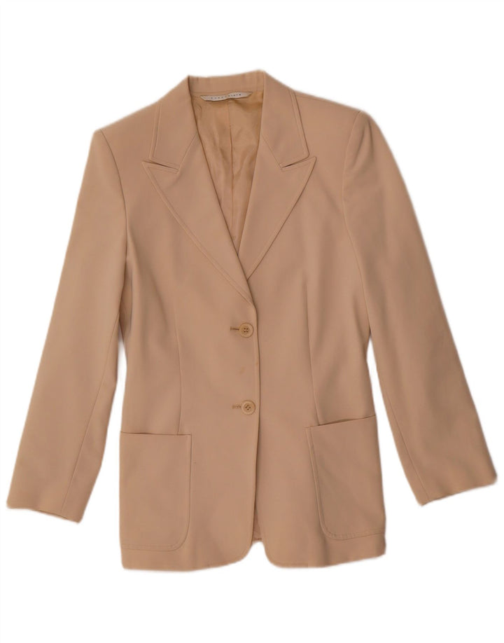 Penny Black Γυναικείο Μπουφάν Blazer UK 6 XS Μπεζ πολυεστέρας με 2 κουμπιά