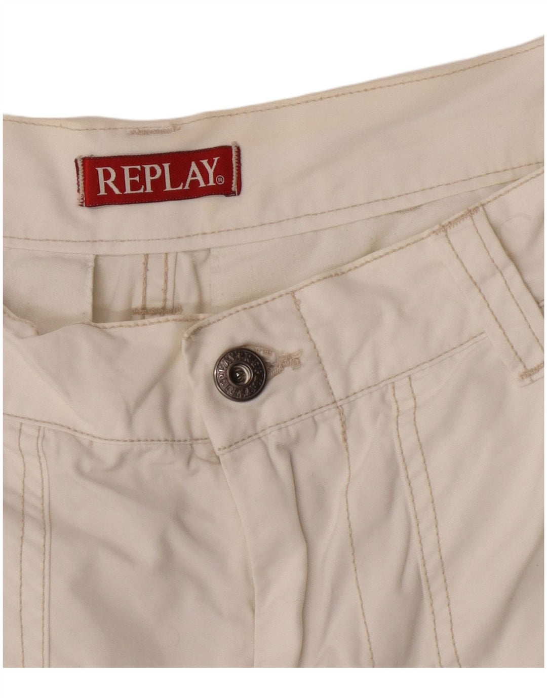 Ανδρικό σορτς Cargo Replay W28 Small White
