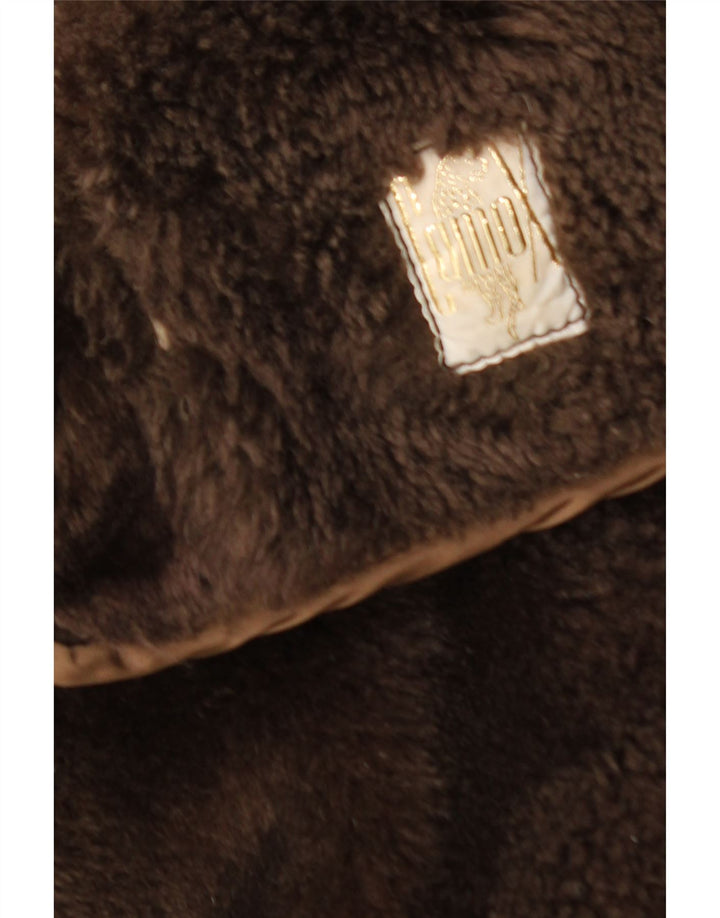 Vintage Ανδρικό παλτό Shearling UK 40 Large Brown Shearling