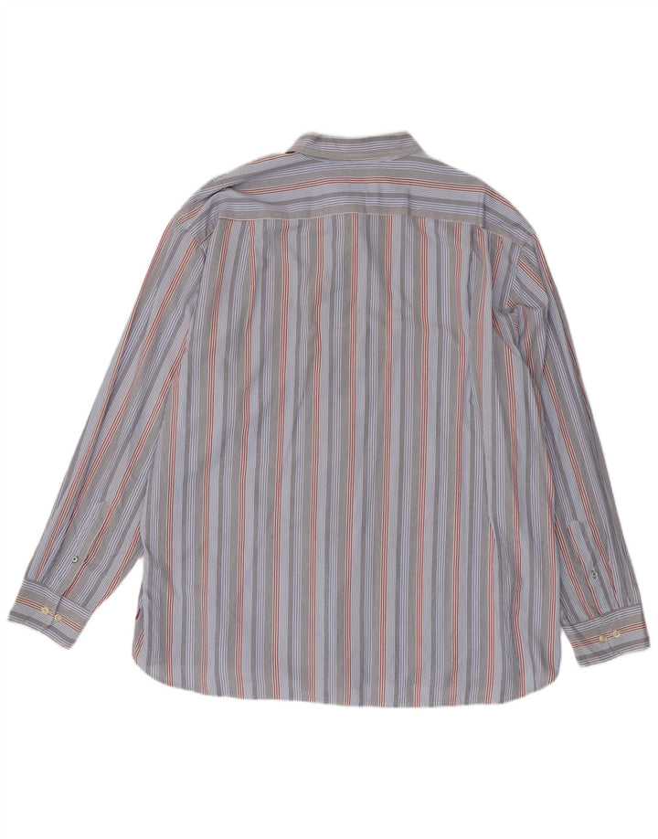 Izod Ανδρικό πουκάμισο 2XL Μπλε ριγέ