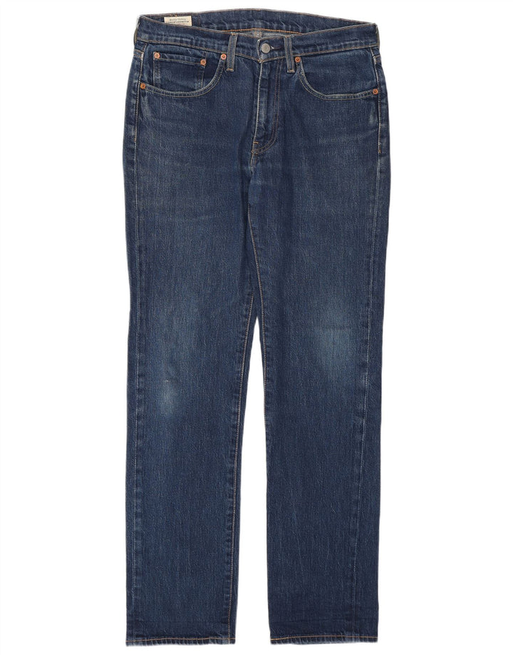 LEVI'S Ανδρικό τζιν 514 ίσιο W31 L32 Μπλε βαμβακερό