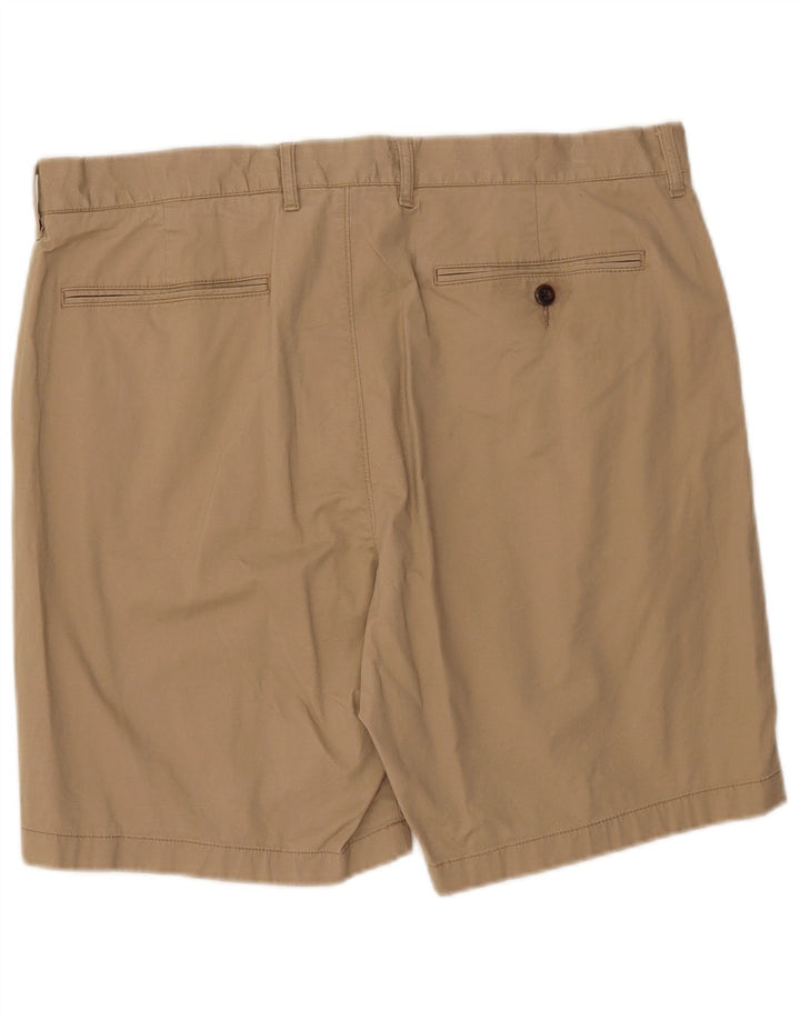 J. CREW Mens Chino Shorts W36 Large  Beige Cotton