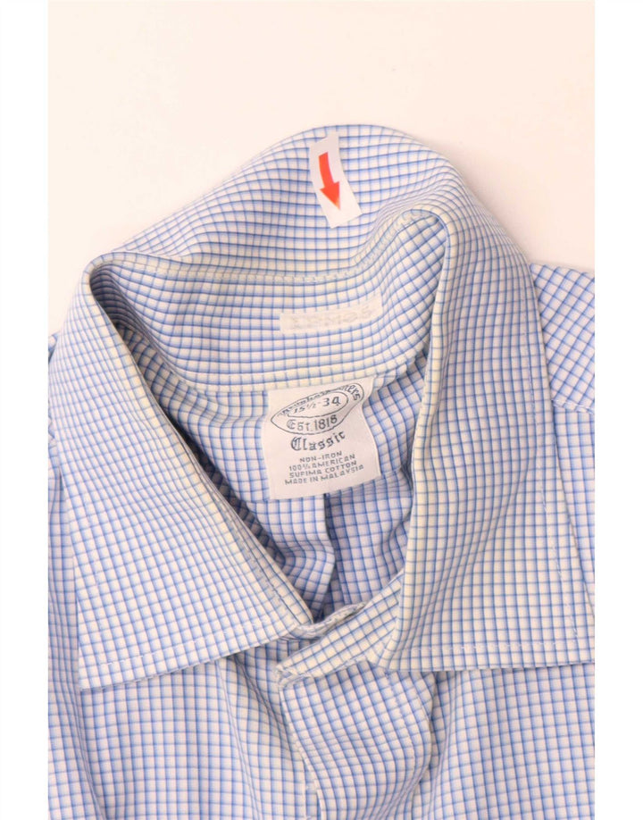 Brooks Brothers Ανδρικό πουκάμισο Classic Fit Μέγεθος 15 1/2 Medium Blue Gingham