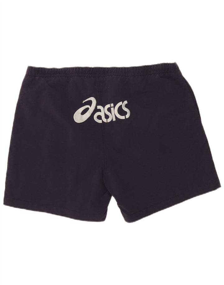 Ανδρικό γραφικό αθλητικό σορτς Asics 2XL Navy Blue