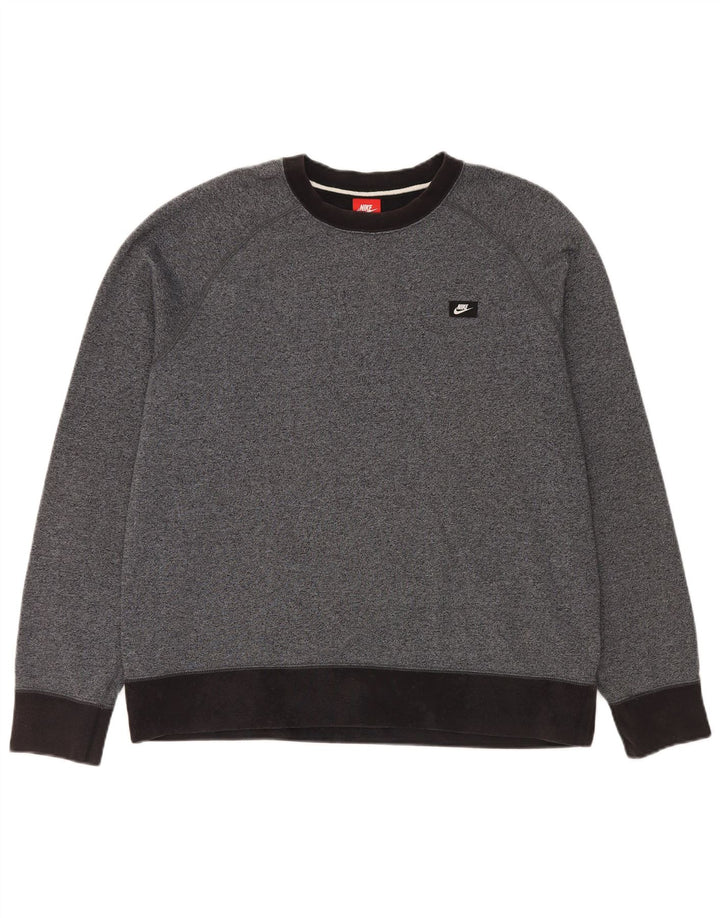 Ανδρικό φούτερ NIKE Jumper XL Γκρι χρώματος βαμβακερό