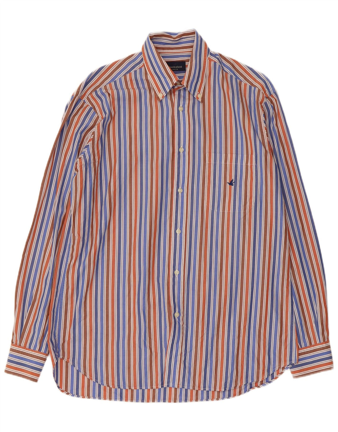 Ανδρικό πουκάμισο Brooksfield 41 Μέτριο πολύχρωμο ριγέ