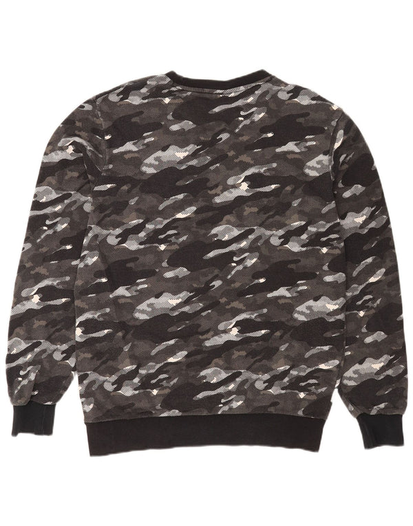 Ανδρικό γραφικό φούτερ Puma Jumper Μεσαίο Γκρι Καμουφλάζ