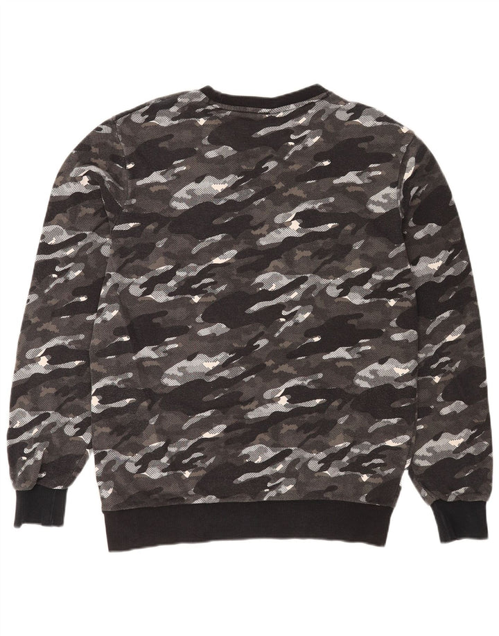 Ανδρικό γραφικό φούτερ Puma Jumper Μεσαίο Γκρι Καμουφλάζ