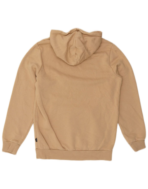 Puma Ανδρικό Hoodie Jumper Μικρό Μπεζ