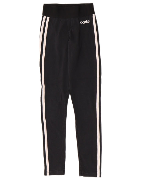 Γυναικείο κολάν Adidas UK 0/2 2XS Μαύρο ριγέ Sports