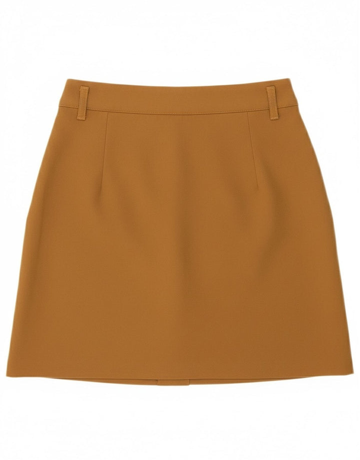 Zara Γυναικεία Μίνι Φούστα Μικρή W26 Μπεζ