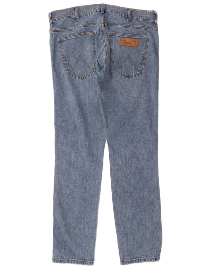 WRANGLER Ανδρικό τζιν Larston Slim Tapered W32 L32 Μπλε βαμβακερό