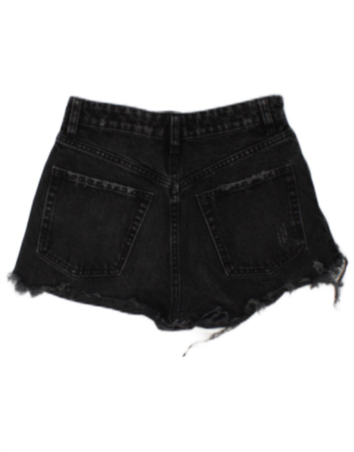 Zara Γυναικείο τζιν σορτς EU 34 2XS W24 Γκρι