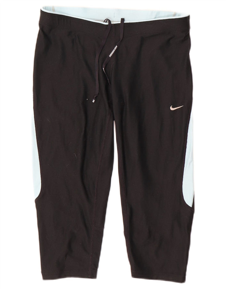 Γυναικεία κολάν Nike Capri UK 10 Small Black Colourblock