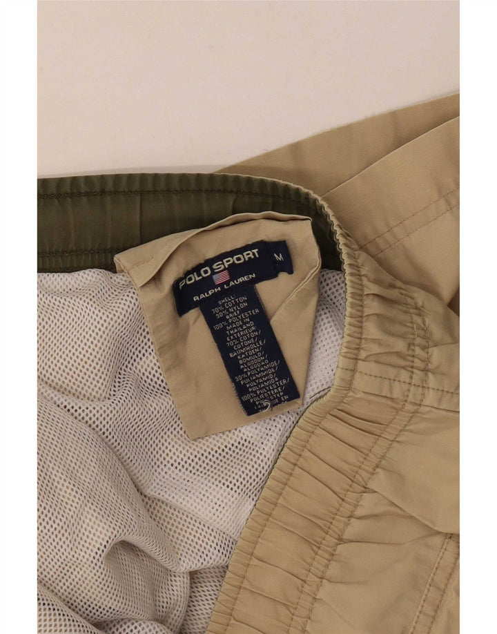 Ανδρικό σορτς κολύμβησης Polo Ralph Lauren από μεσαίο χακί βαμβακερό