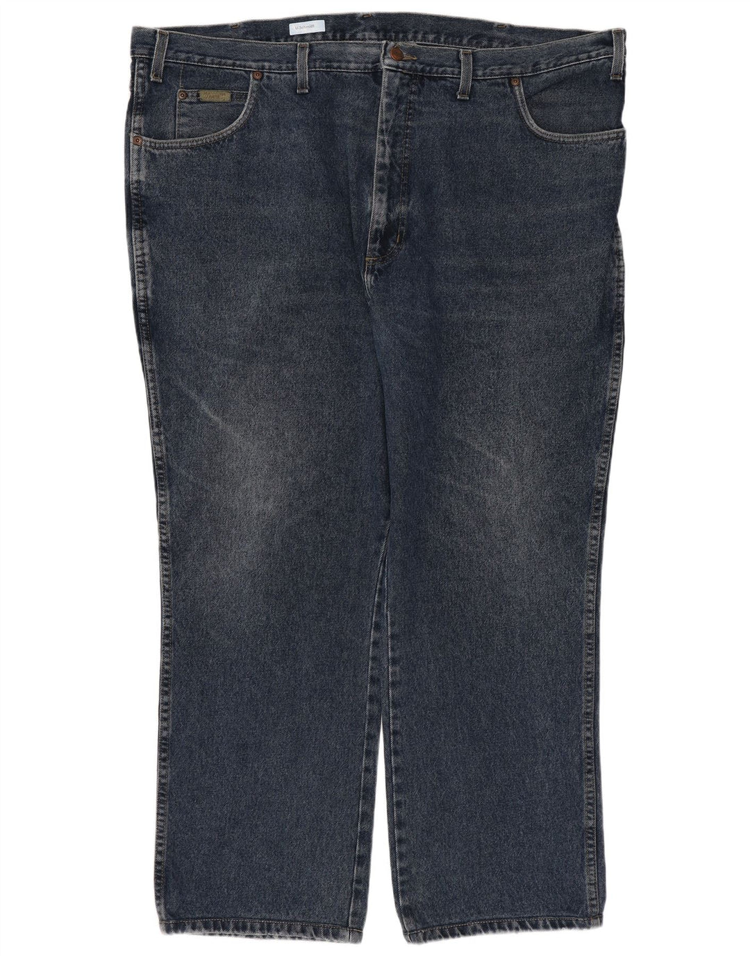 Ανδρικό Texas Straight Jeans Wrangler W44 L28 Navy Blue Cotton