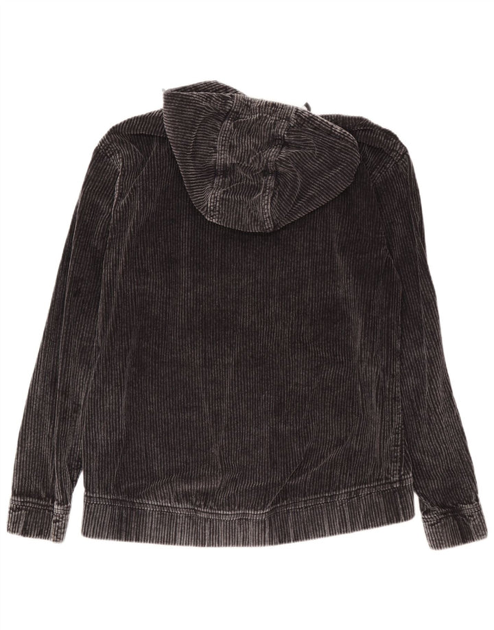 Zara Ανδρικό Hoodie Jumper Μεσαίο Γκρι Βαμβακερό