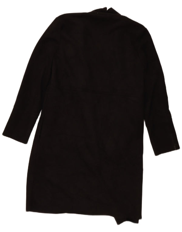 Zara Γυναικείο Παλτό UK 16 Large Μαύρο