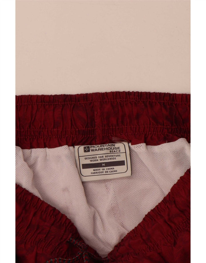 Ανδρικό σορτς κολύμβησης Mountain Warehouse Medium Red Floral Polyester