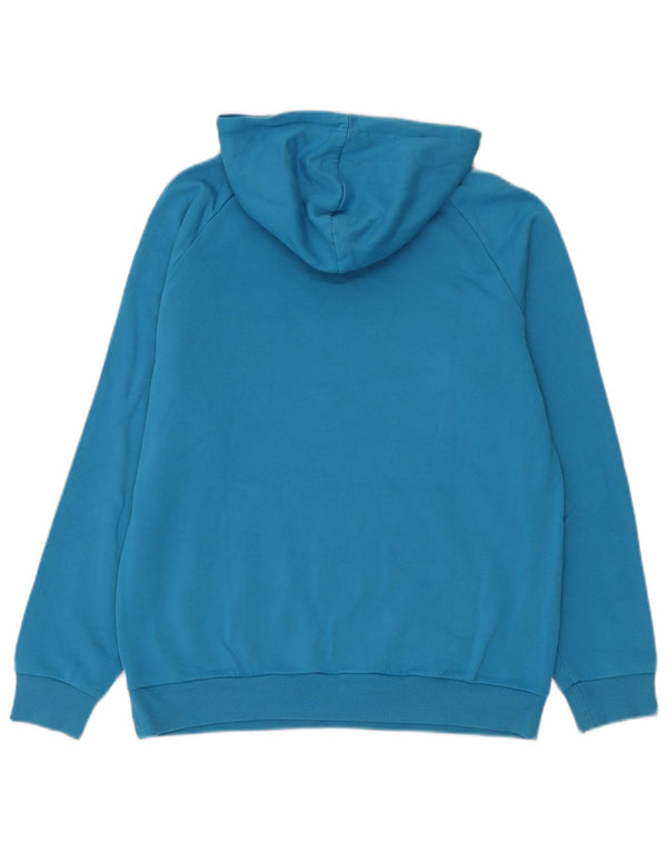 Adidas Boys Graphic Hoodie Jumper 15-16 Years Blue