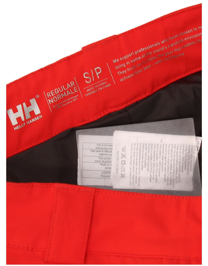 Ανδρικό κανονικό παντελόνι σκι Helly Hansen Μικρό κόκκινο χρώμα πολυεστέρα