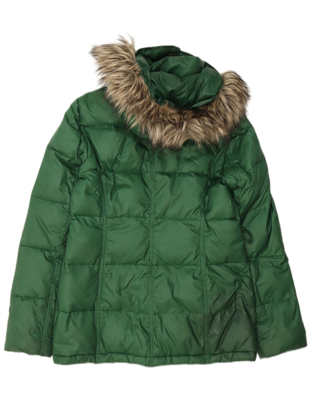 Γυναικείο μπουφάν με κουκούλα Esprit UK 12 Medium Green