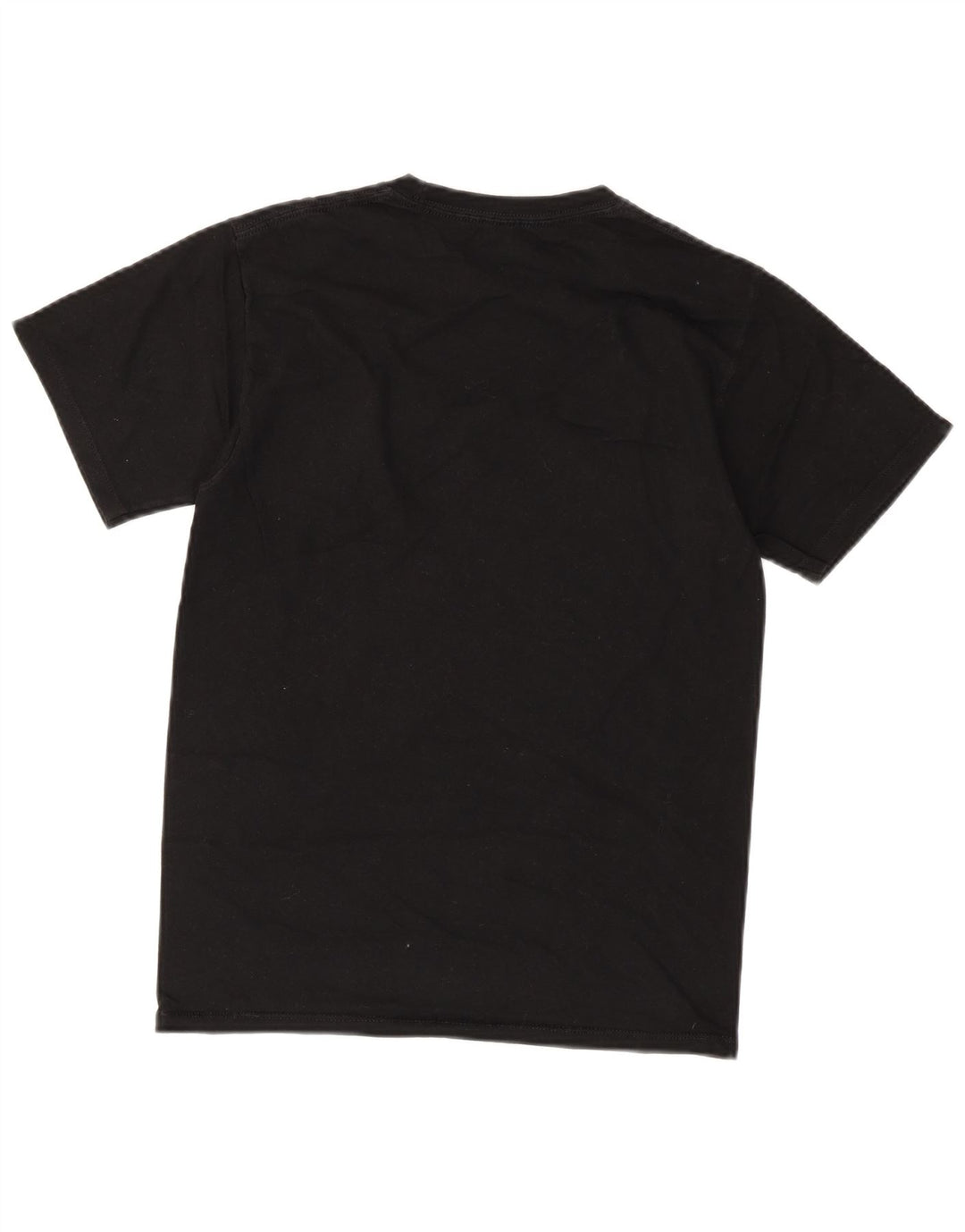 CHAMPION Mens Graphic T-Shirt Top Small Black Cotton