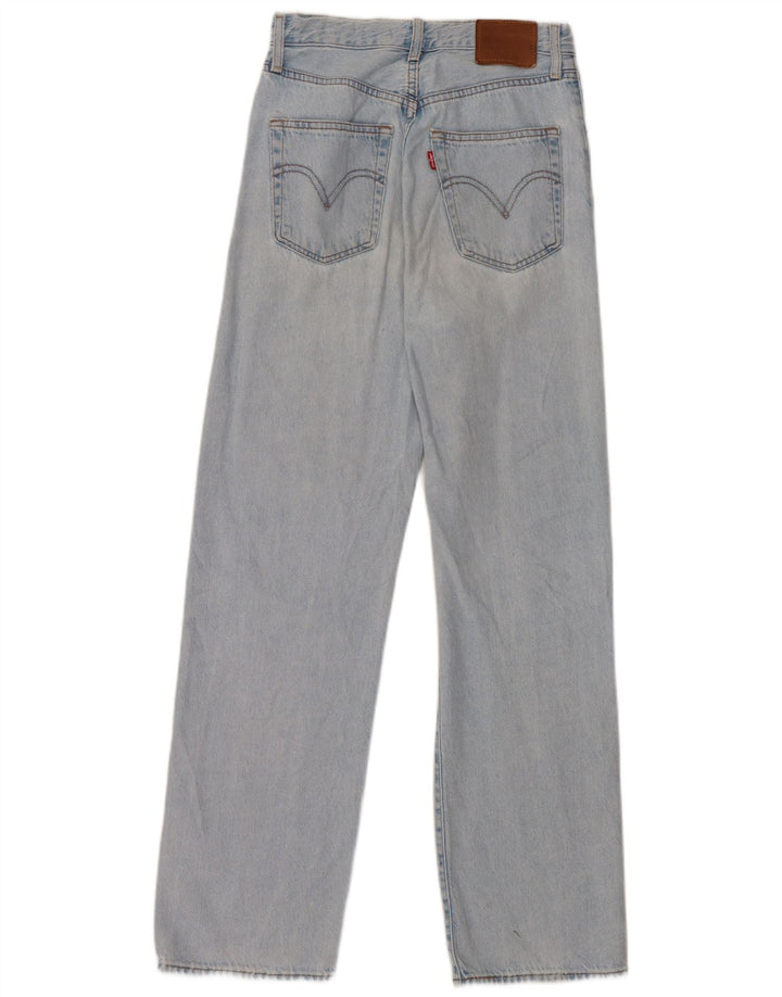 Γυναικείο Levi's Ribcage Straight Jeans W25 L29 Μπλε βαμβακερό