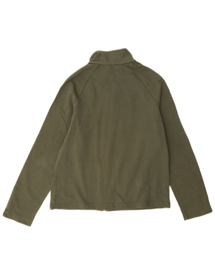 Γυναικεία αθλητική φόρμα Marks & Spencer Top Jacket UK 12 Medium Khaki Cotton