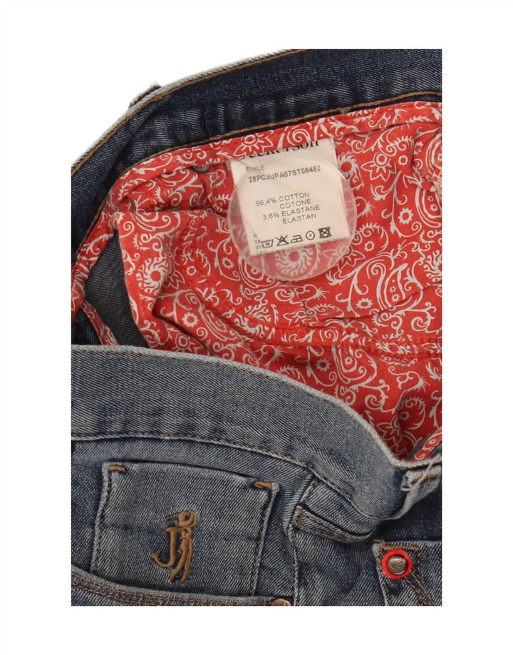 Jeckerson Γυναικείο Slim Jeans W32 L31 Μπλε βαμβακερό