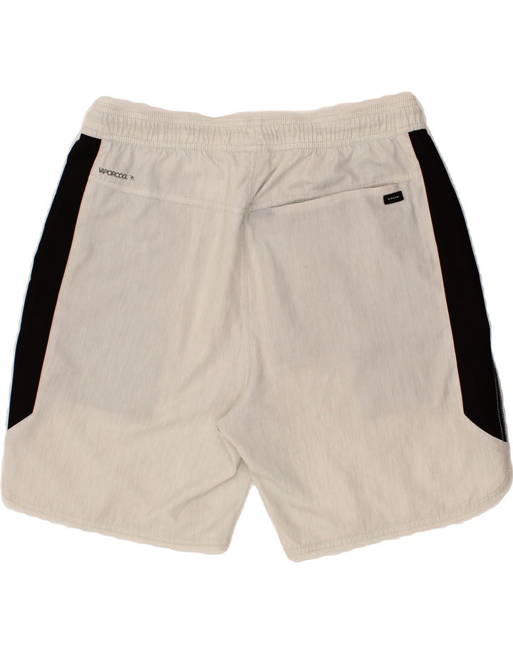Ανδρικό αθλητικό σορτς RIP CURL, μεσαίο σε λευκό χρώμα, πολυεστέρας