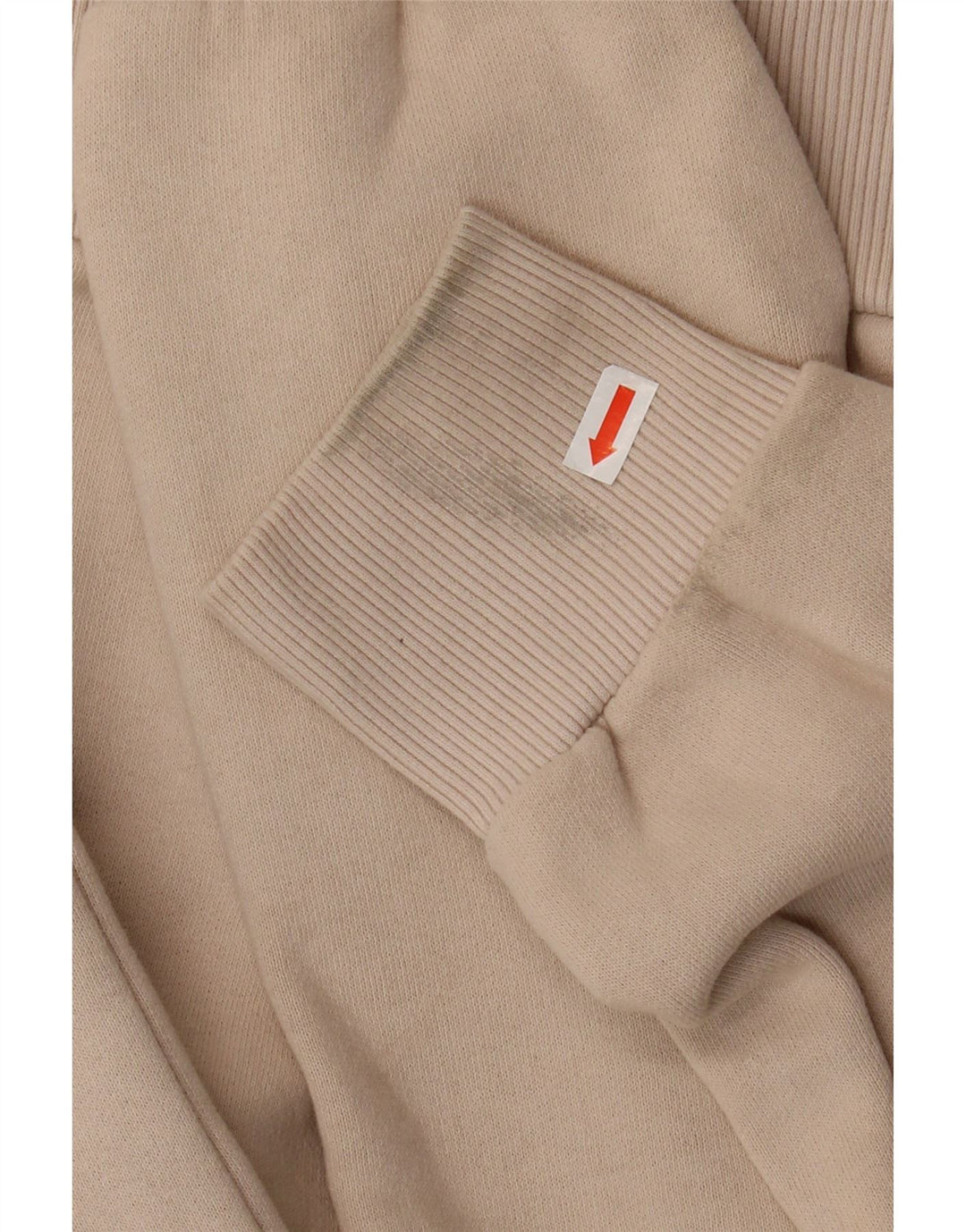 Γυναικείο γραφικό κουκούλα SUPERDRY UK 8 μικρό βαμβακερό μπεζ