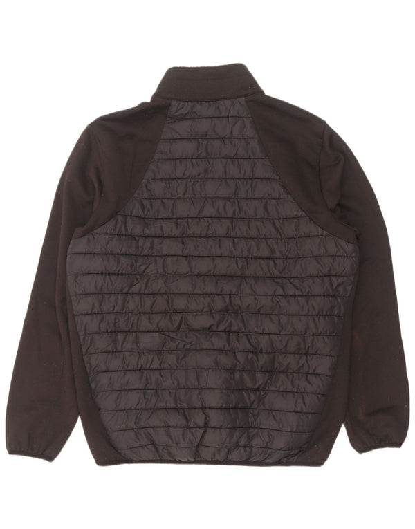 Calvin Klein Mens Golf Padded Jacket UK 38 Medium Black Polyester