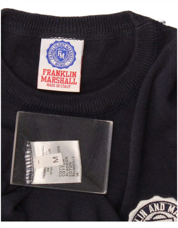 Ανδρικό φούτερ Franklin Marshall Jumper Medium Navy Blue Cotton