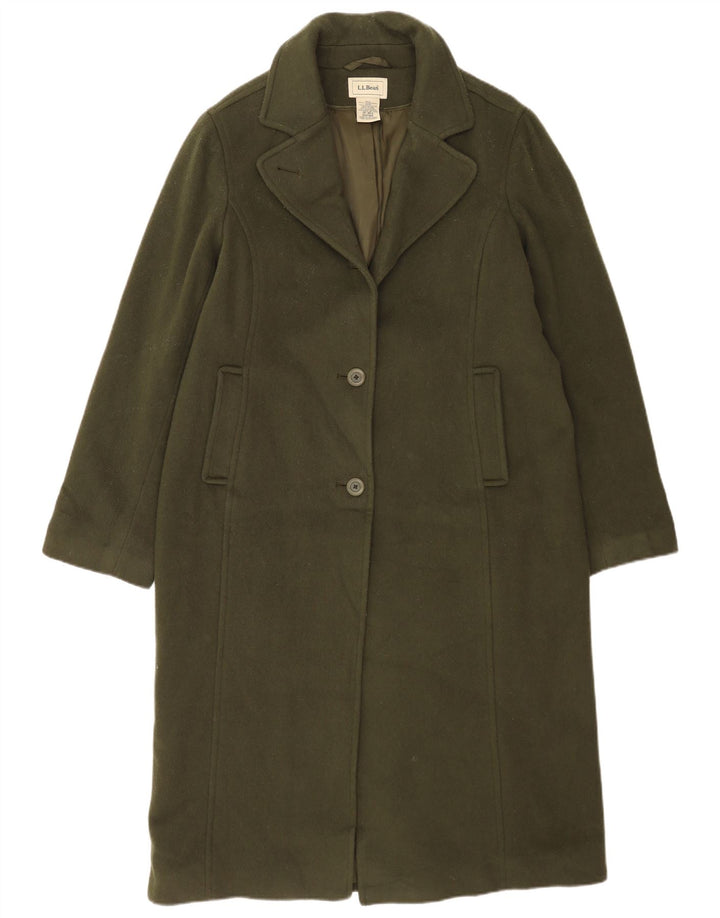 Γυναικείο παλτό L.L.Bean US 14 XL Khaki Lambswool