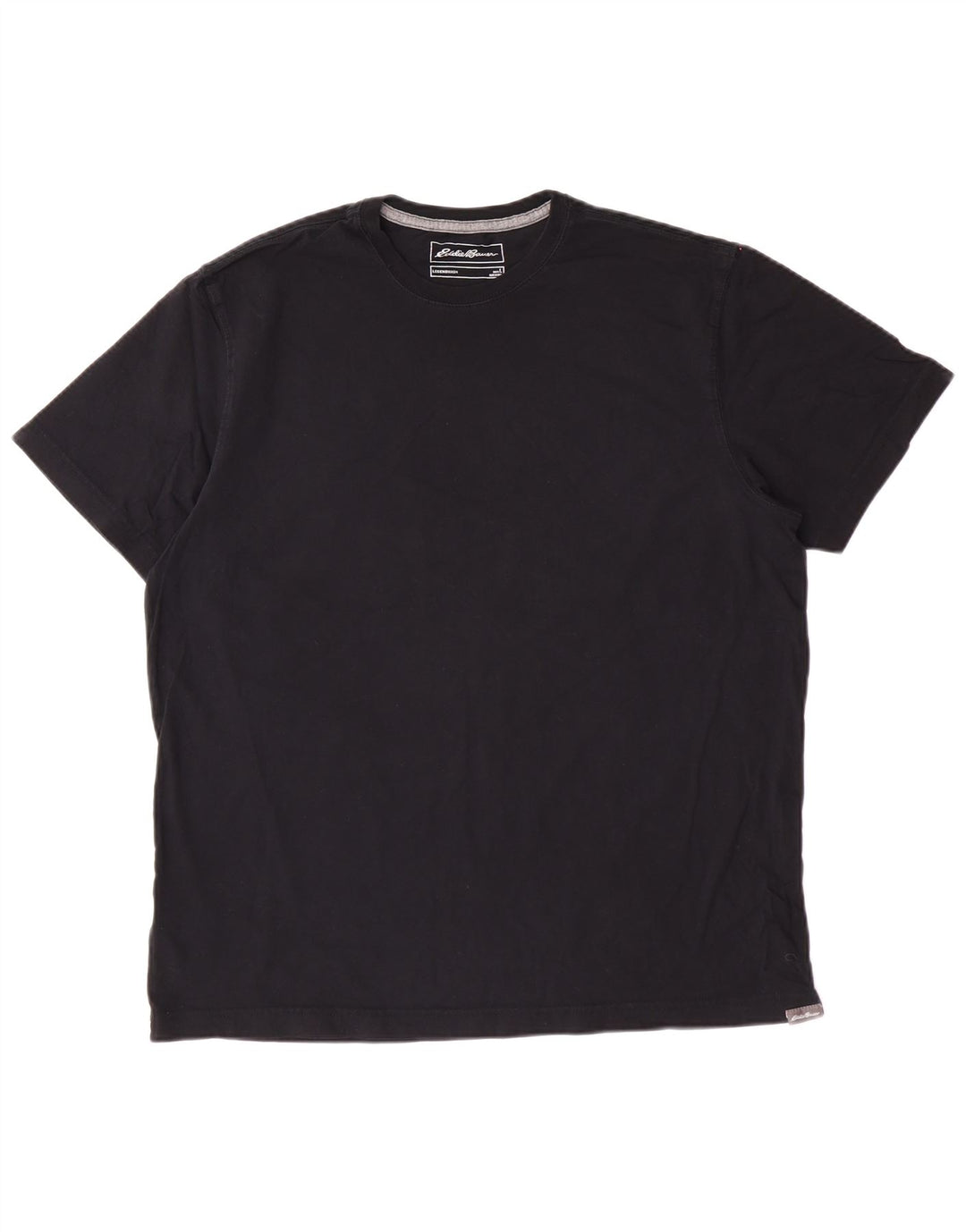 EDDIE BAUER Ανδρικό T-Shirt Top μεγάλο μαύρο βαμβακερό